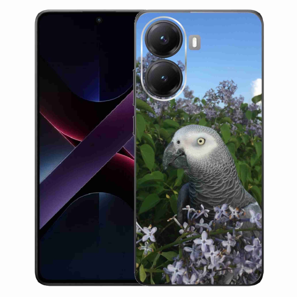 Gélový kryt mmCase na Xiaomi Poco X7 Pro 5G - papagáj žako