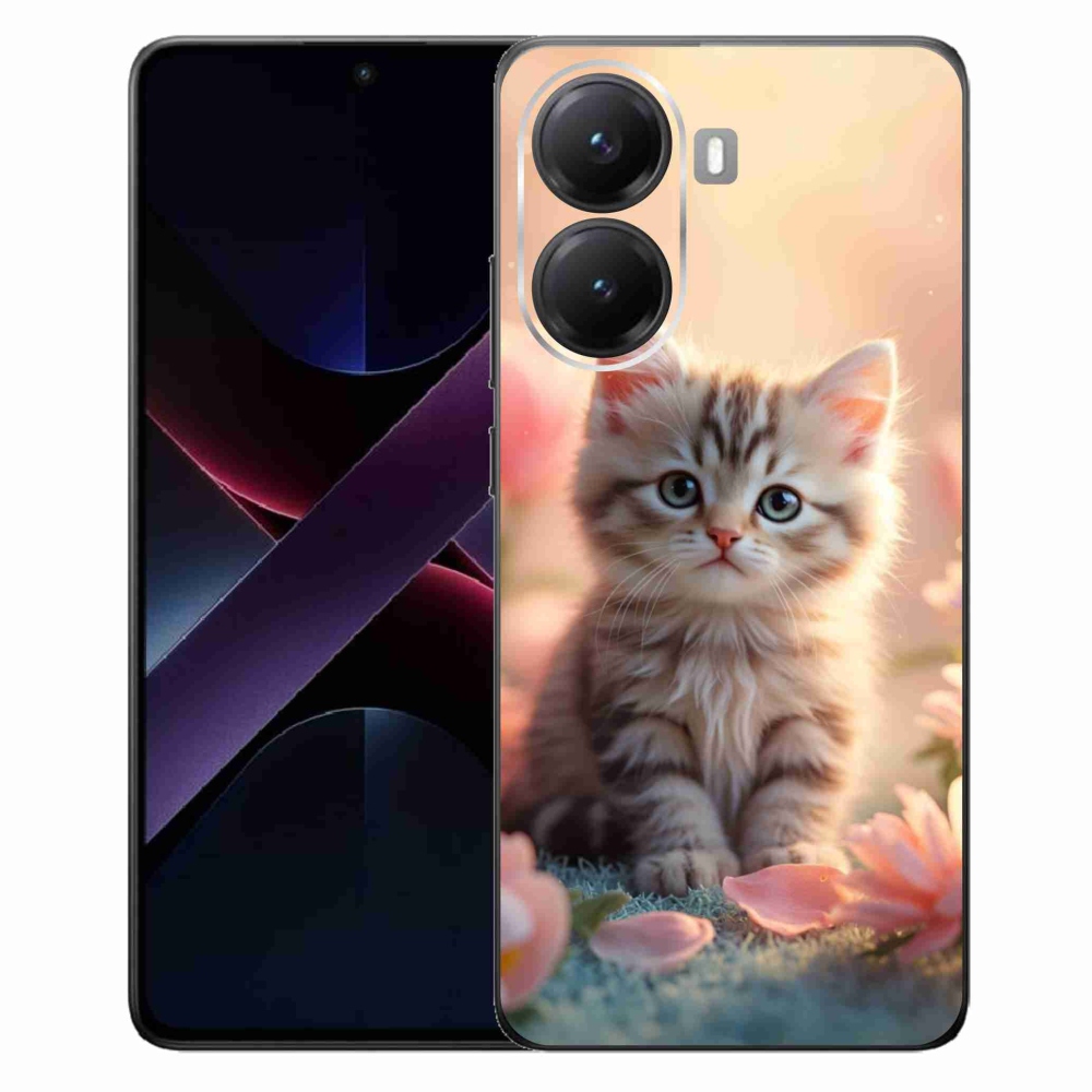 Gélový kryt mmCase na Xiaomi Poco X7 Pro 5G - roztomilé mačiatko 8