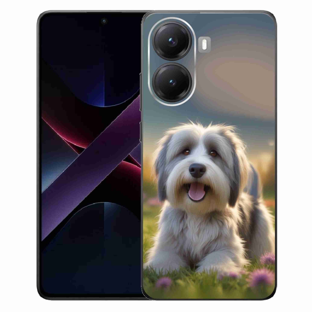 Gélový kryt mmCase na Xiaomi Poco X7 Pro 5G - roztomilý havanský psík