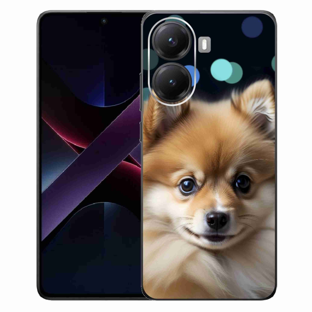 Gélový kryt mmCase na Xiaomi Poco X7 Pro 5G - roztomilý pomeranian