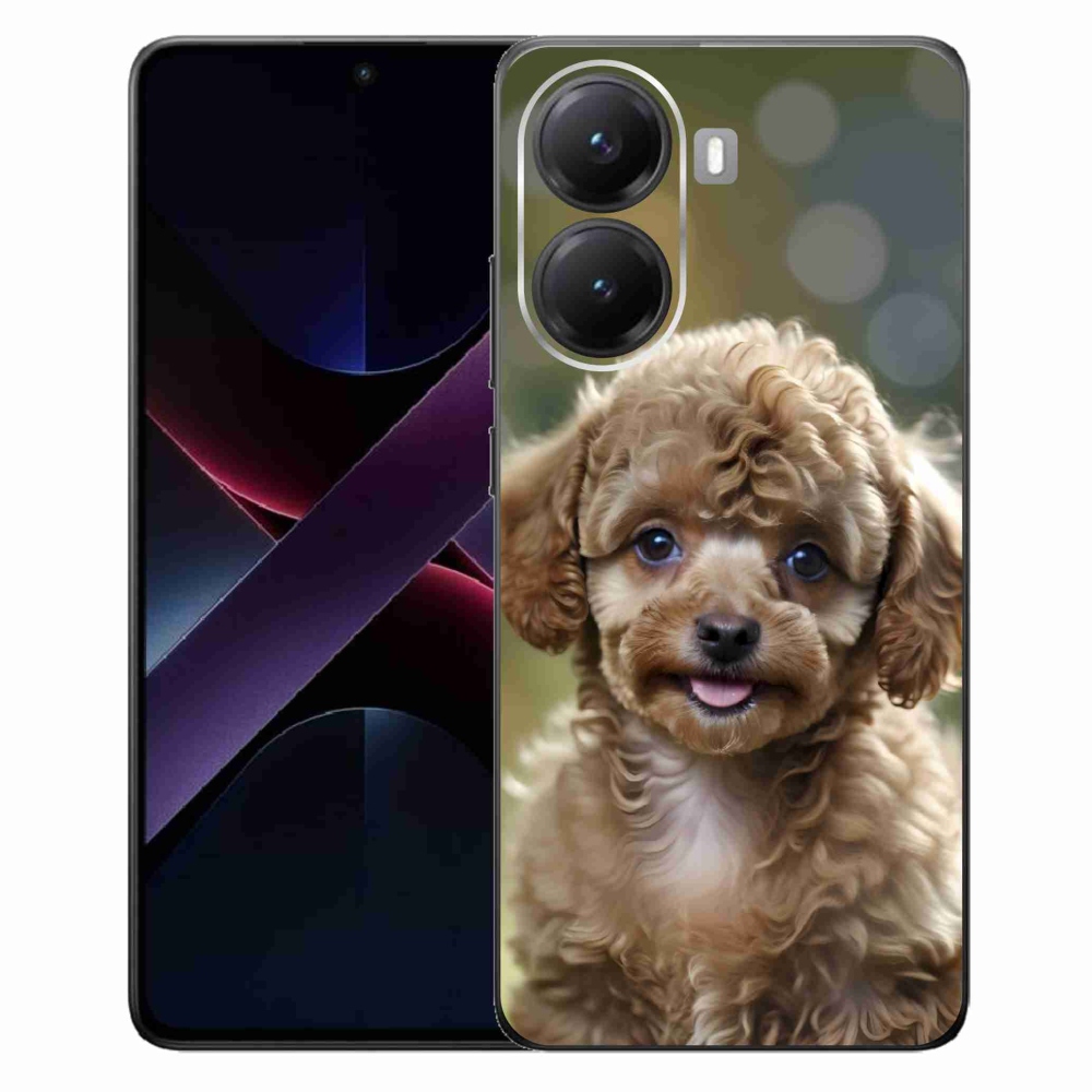 Gélový kryt mmCase na Xiaomi Poco X7 Pro 5G - roztomilý pudel