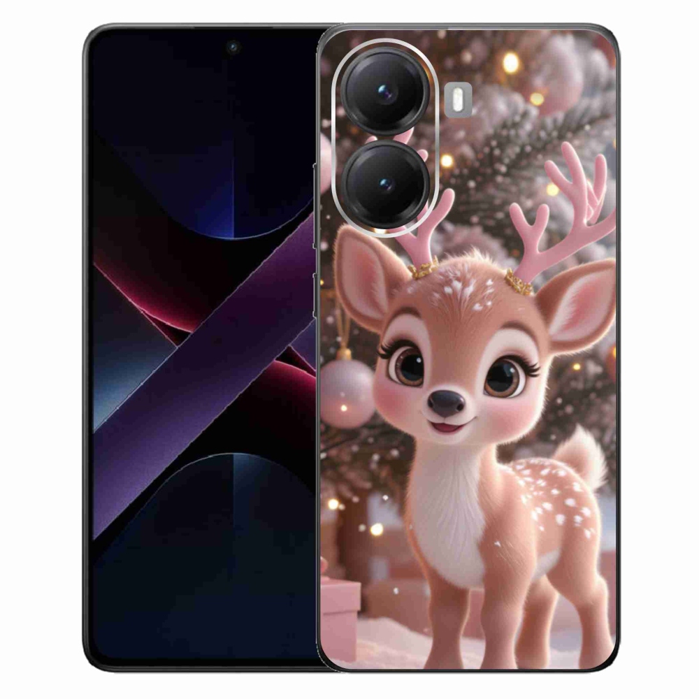 Gélový kryt mmCase na Xiaomi Poco X7 Pro 5G - roztomilý sob