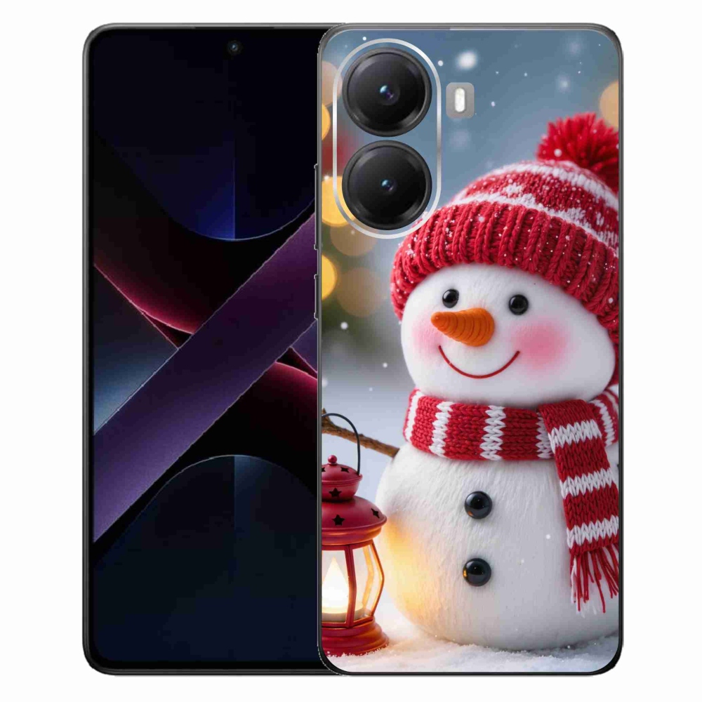 Gélový kryt mmCase na Xiaomi Poco X7 Pro 5G - snehuliak 2