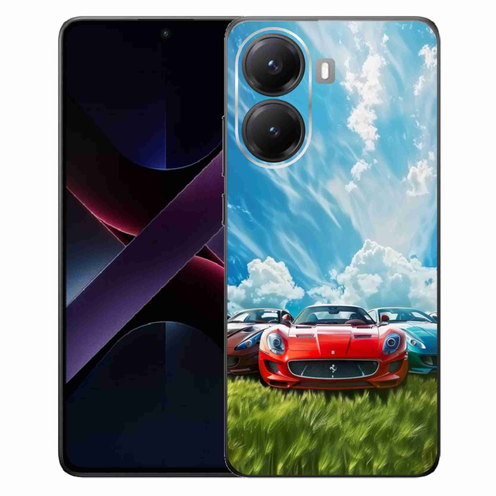 Gélový kryt mmCase na Xiaomi Poco X7 Pro 5G - športové vozidlá