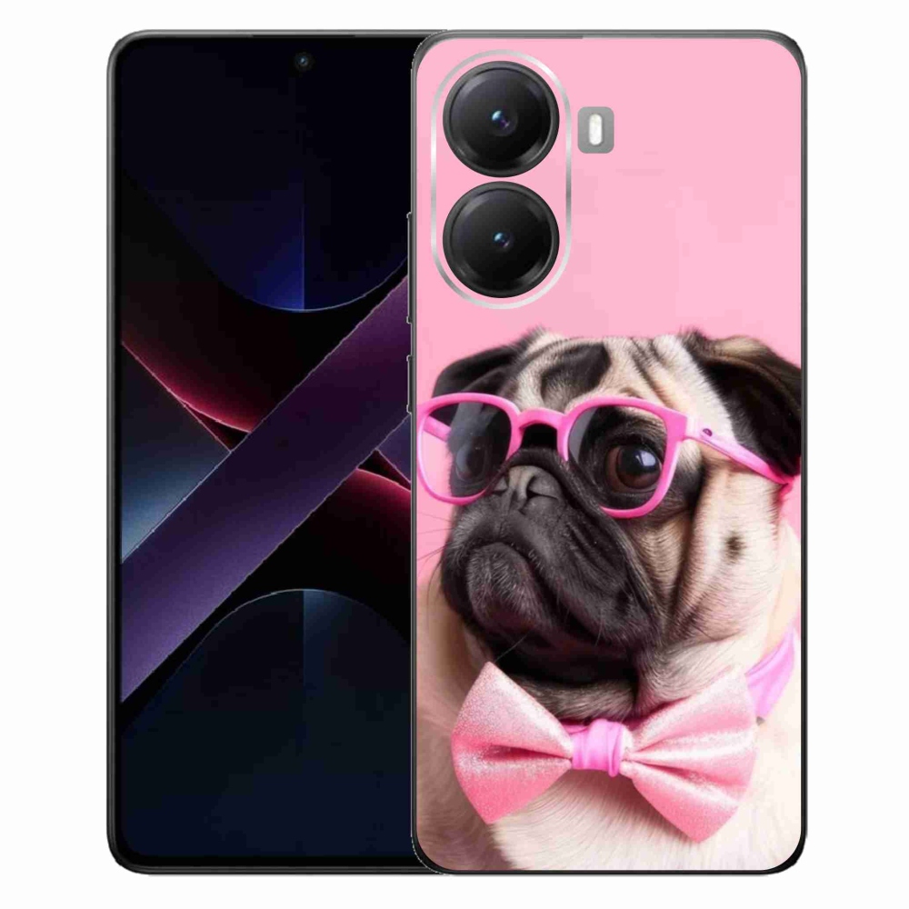Gélový kryt mmCase na Xiaomi Poco X7 Pro 5G - štýlový mops