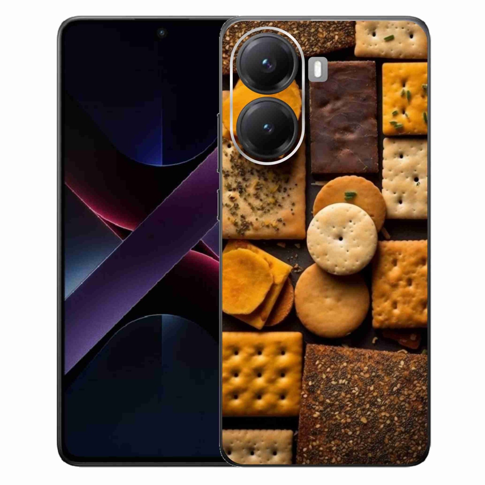 Gélový kryt mmCase na Xiaomi Poco X7 Pro 5G - sušienky