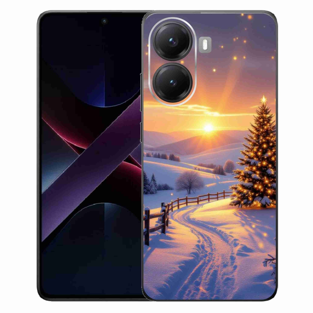 Gélový kryt mmCase na Xiaomi Poco X7 Pro 5G - zimná krajina