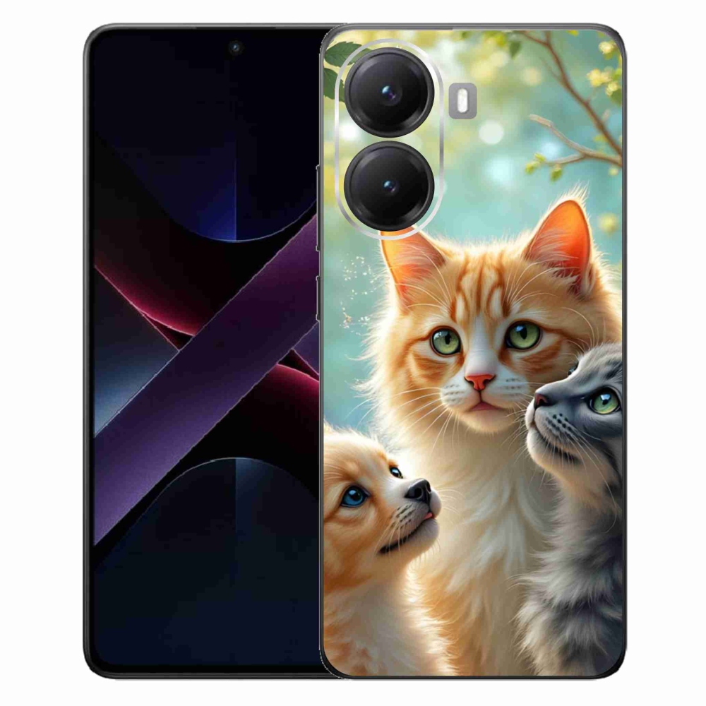 Gélový kryt mmCase na Xiaomi Poco X7 Pro 5G - zvieracie priateľstvo 2