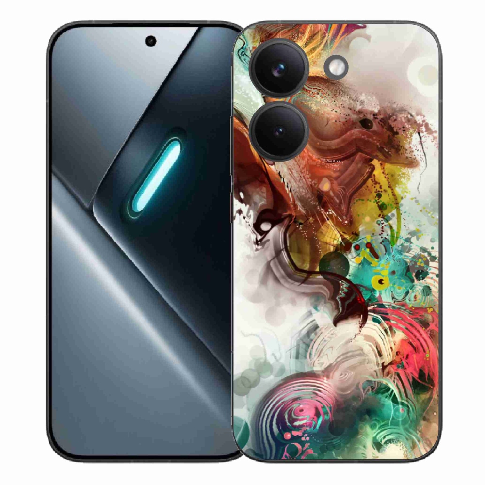 Gélový kryt mmCase na Xiaomi Poco X8 Pro - abstrakt 1