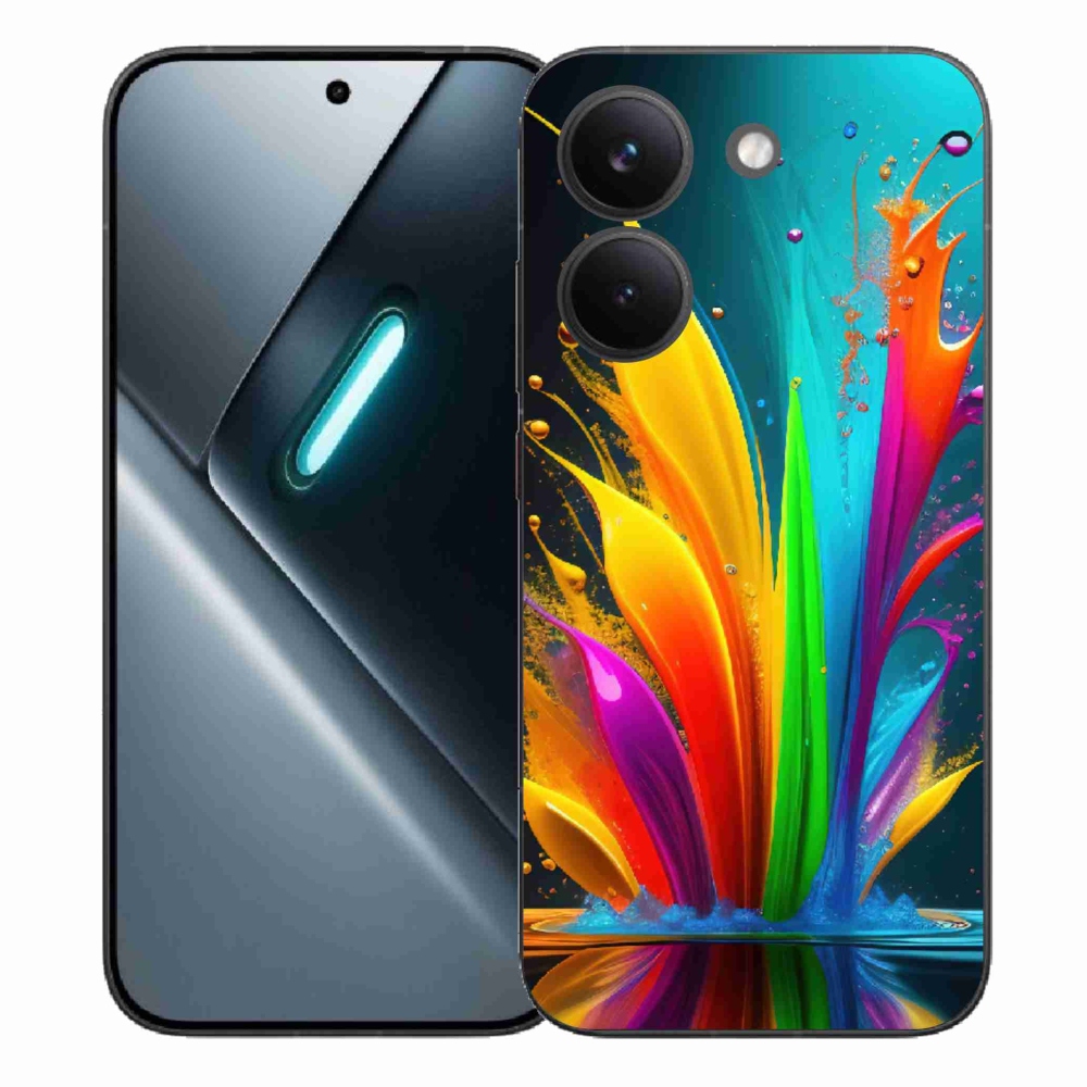 Gélový kryt mmCase na Xiaomi Poco X8 Pro - abstraktný motív 1