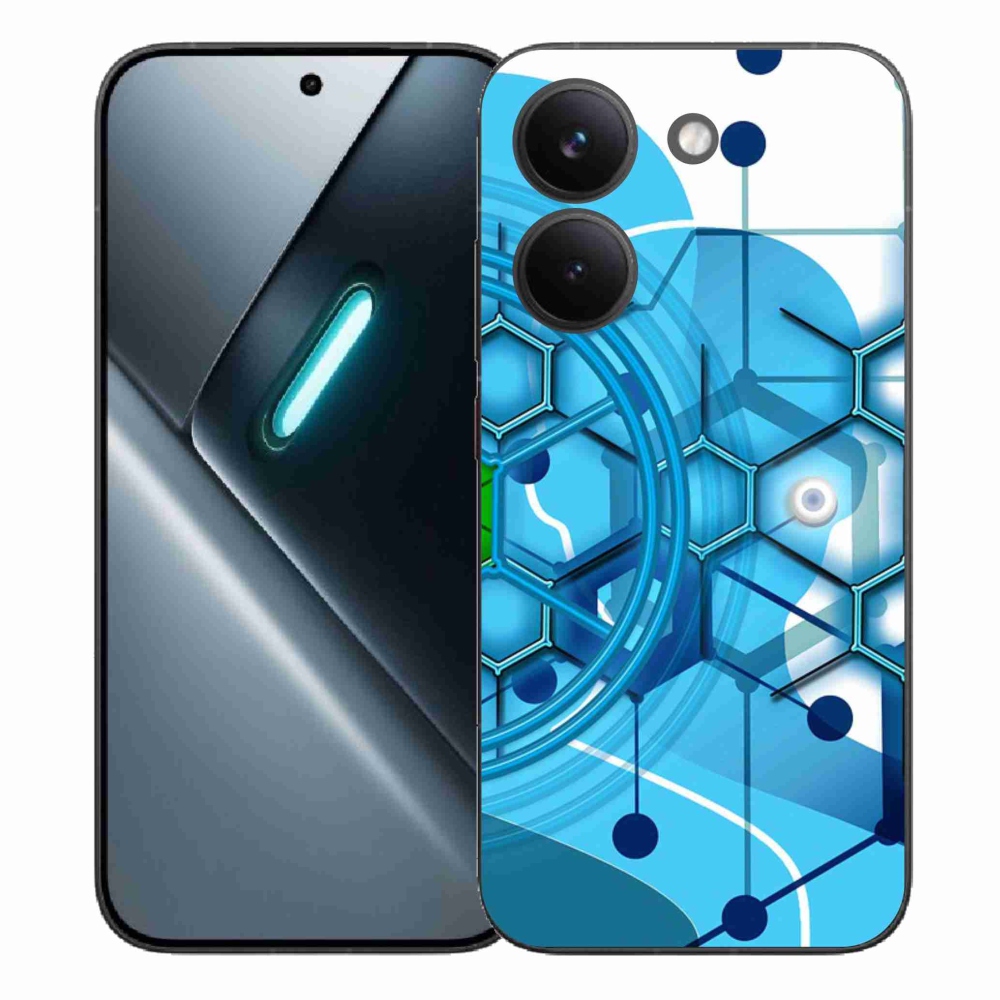 Gélový kryt mmCase na Xiaomi Poco X8 Pro - abstraktný vzor 2