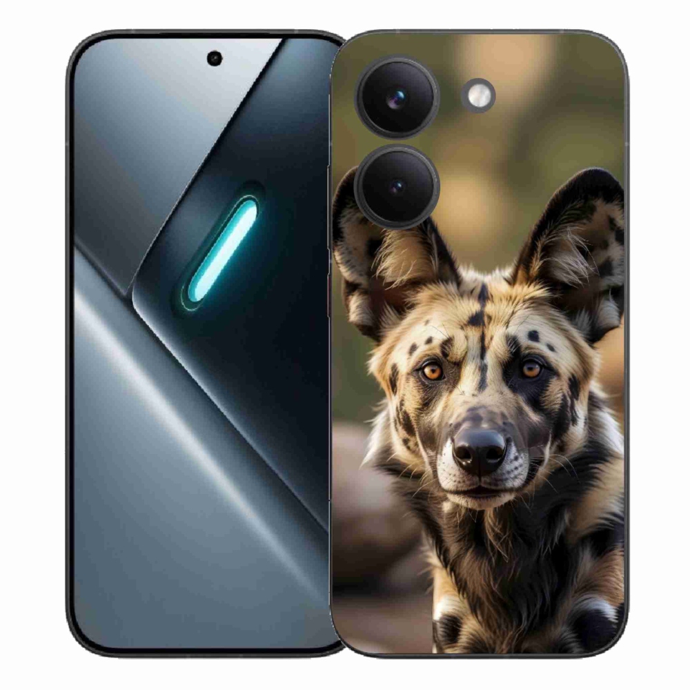 Gélový kryt mmCase na Xiaomi Poco X8 Pro - africký divoký pes