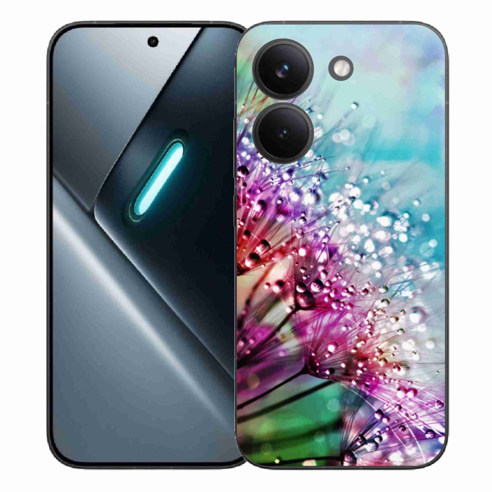 Gélový kryt mmCase na Xiaomi Poco X8 Pro - farebné kvety