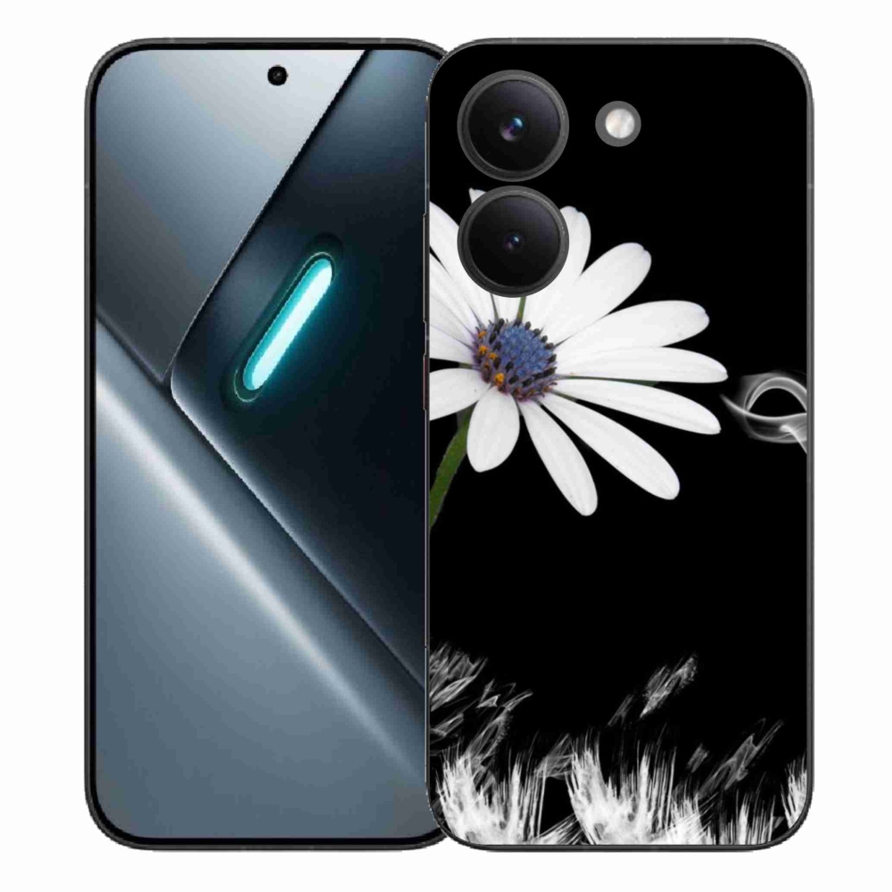 Gélový kryt mmCase na Xiaomi Poco X8 Pro - biela kvetina