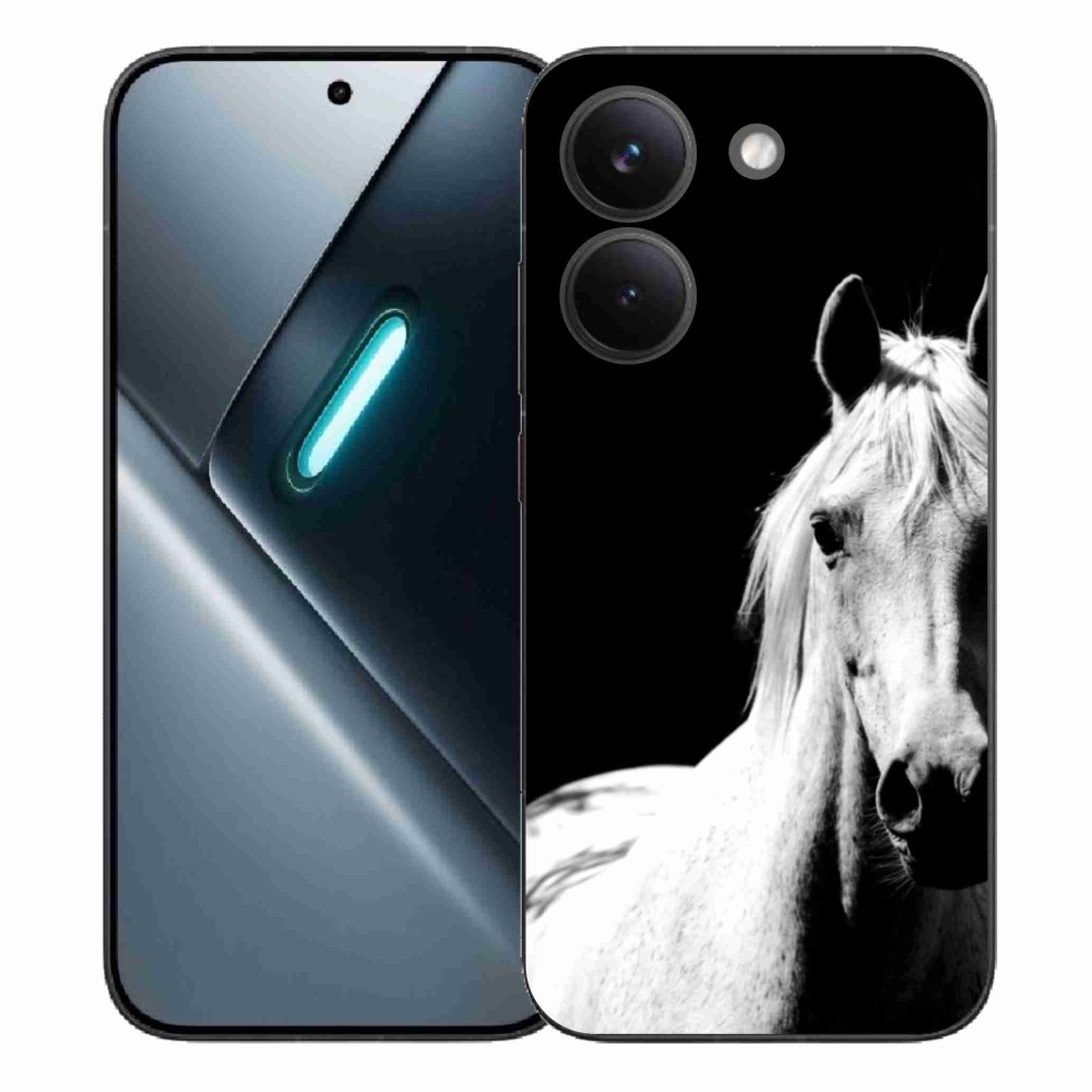 Gélový kryt mmCase na Xiaomi Poco X8 Pro - biely kôň 5