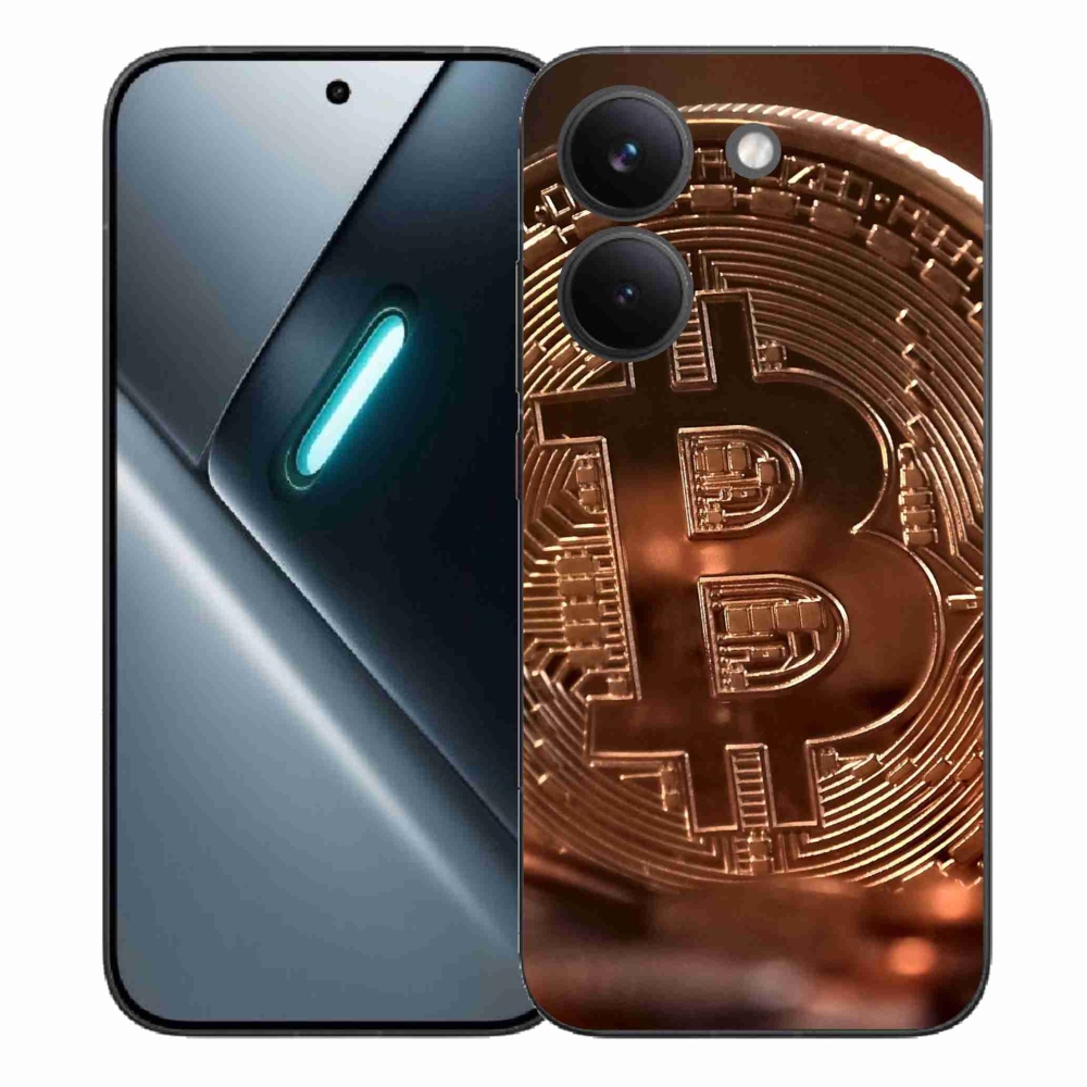 Gélový kryt mmCase na Xiaomi Poco X8 Pro - bitcoin