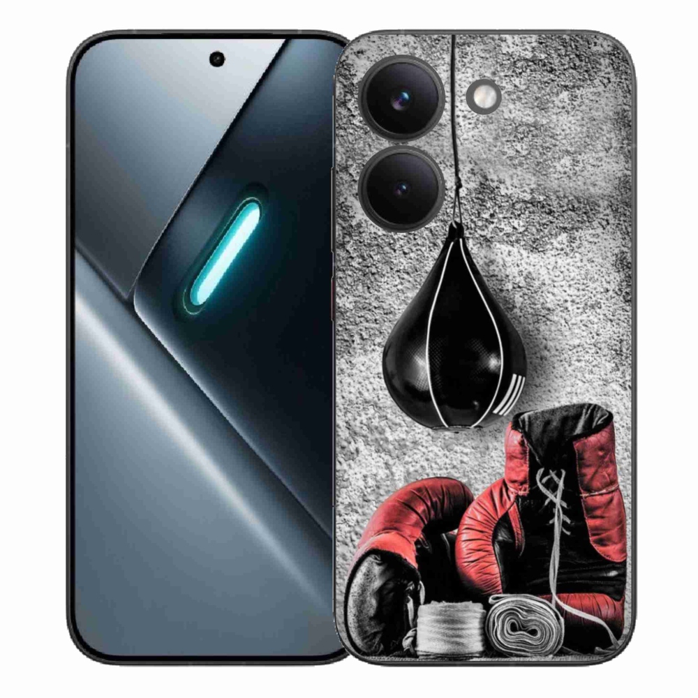 Gélový kryt mmCase na Xiaomi Poco X8 Pro - boxovacie vrece a rukavice