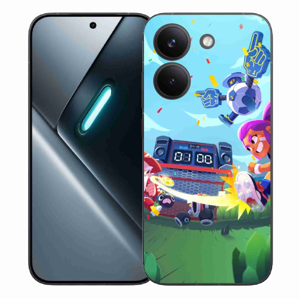 Gélový kryt mmCase na Xiaomi Poco X8 Pro - brawl stars 1