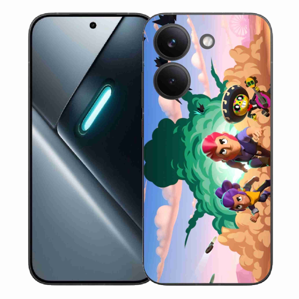 Gélový kryt mmCase na Xiaomi Poco X8 Pro - brawl stars