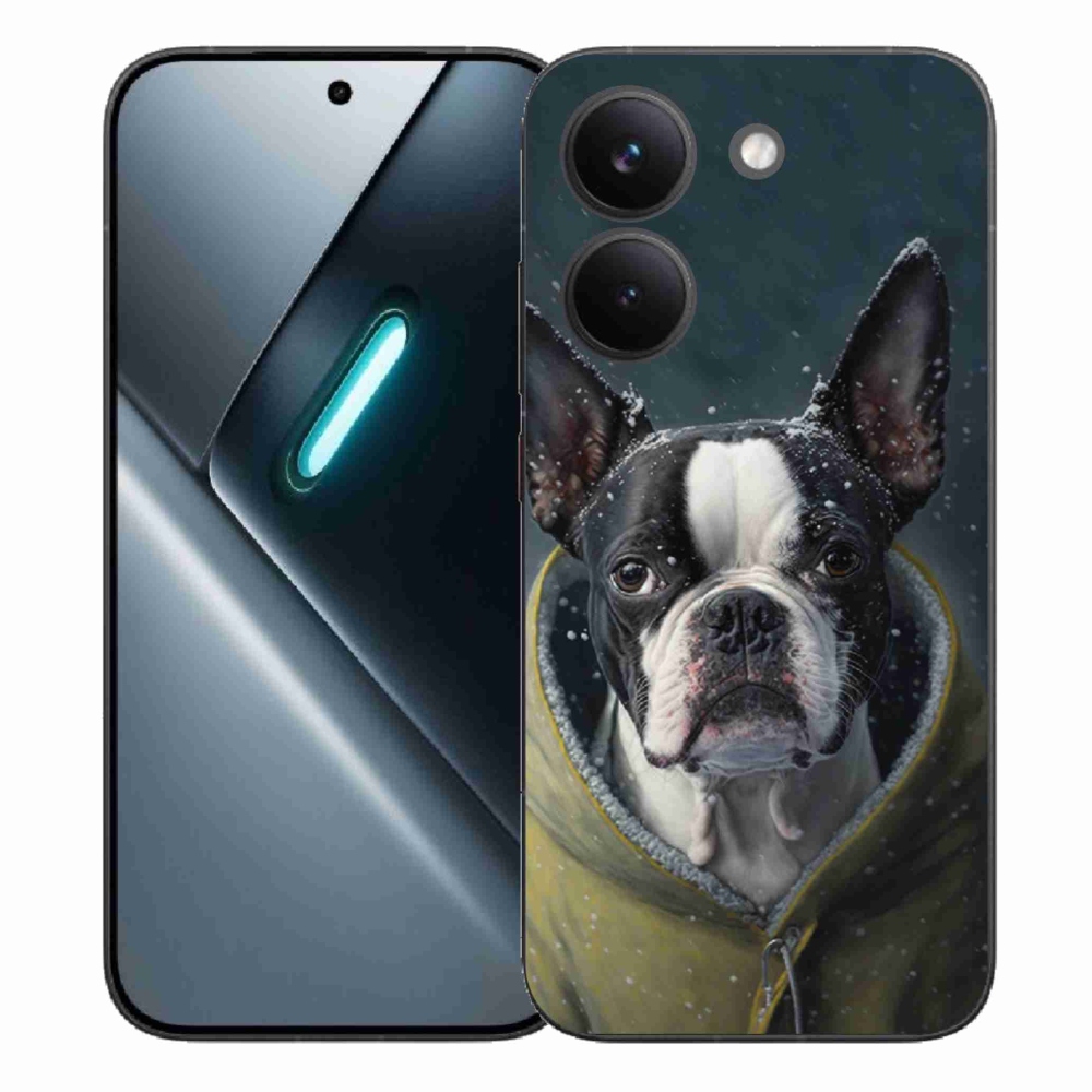 Gélový kryt mmCase na Xiaomi Poco X8 Pro - buldoček