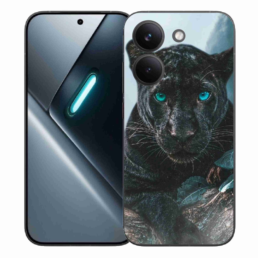 Gélový kryt mmCase na Xiaomi Poco X8 Pro - čierny panter