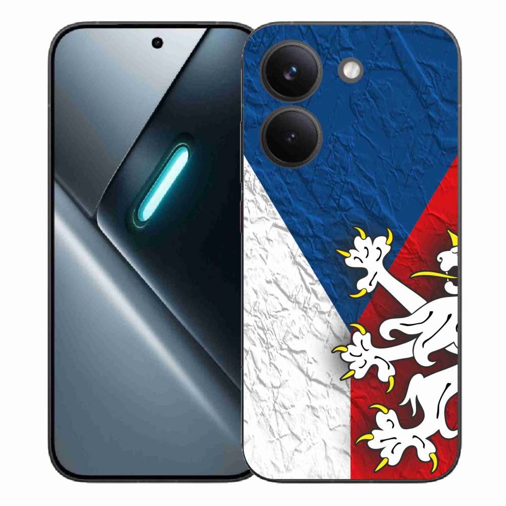 Gélový kryt mmCase na Xiaomi Poco X8 Pro - česká vlajka 1