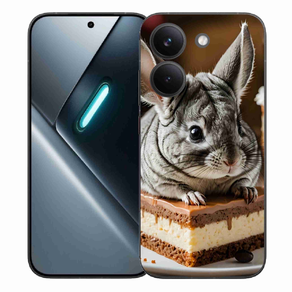 Gélový kryt mmCase na Xiaomi Poco X8 Pro - činčila