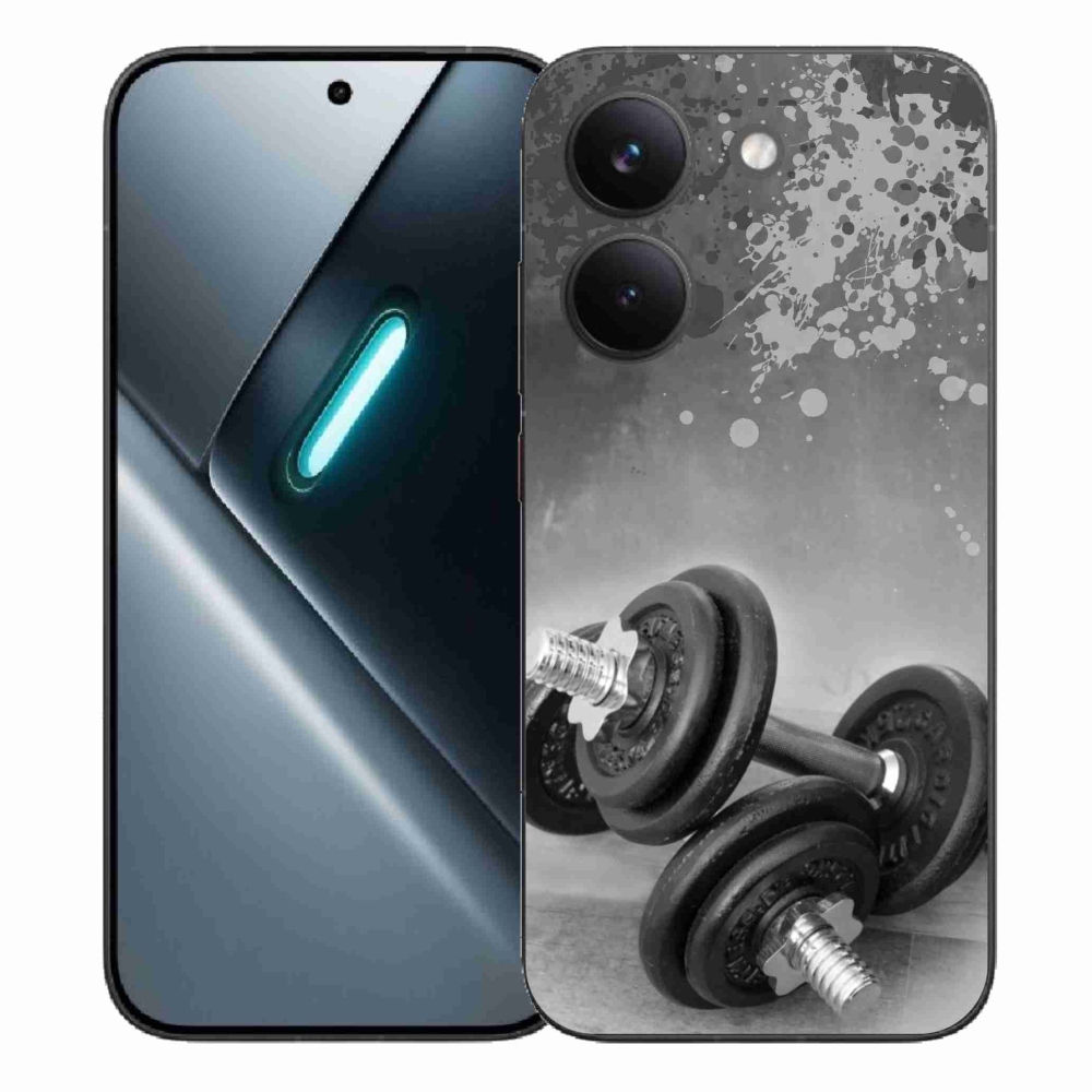 Gélový kryt mmCase na Xiaomi Poco X8 Pro - činky 1