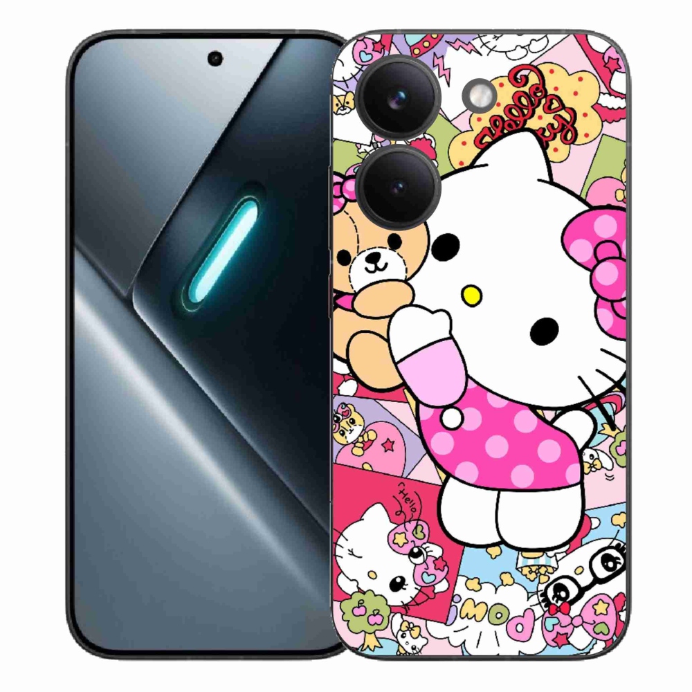 Gélový kryt mmCase na Xiaomi Poco X8 Pro - cute kitty