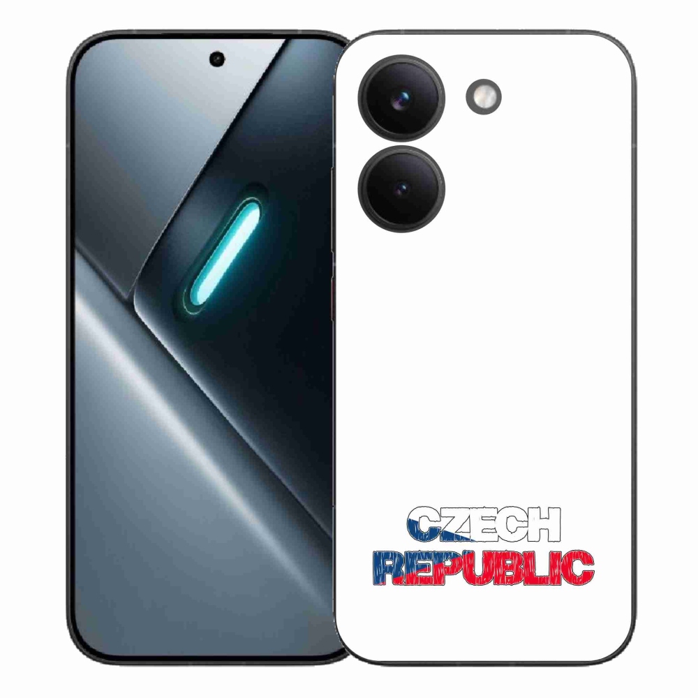 Gélový kryt mmCase na Xiaomi Poco X8 Pro - Slovak Republic biele pozadie