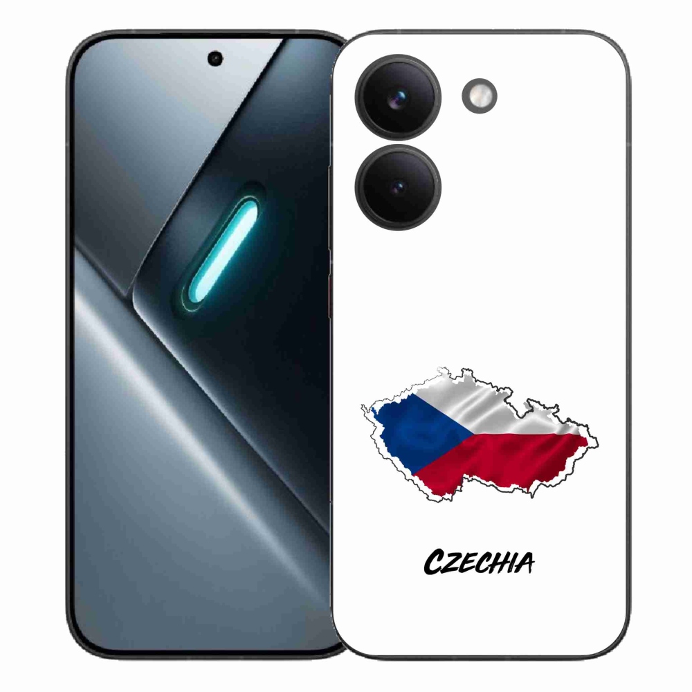 Gélový kryt mmCase na Xiaomi Poco X8 Pro - Slovakia biele pozadie