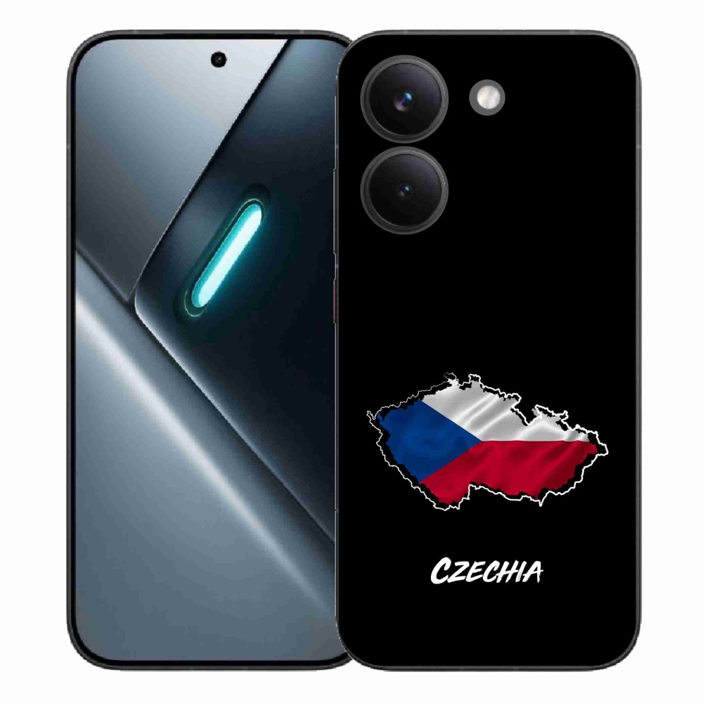 Gélový kryt mmCase na Xiaomi Poco X8 Pro - Slovakia čierne pozadie