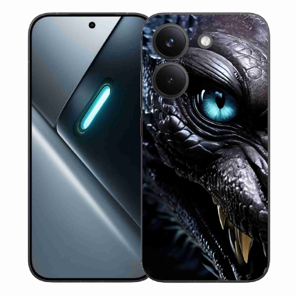 Gélový kryt mmCase na Xiaomi Poco X8 Pro - dračí pohľad