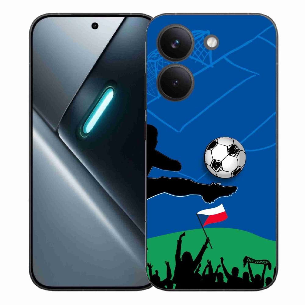 Gélový kryt mmCase na Xiaomi Poco X8 Pro - fanúšikovia futbalu