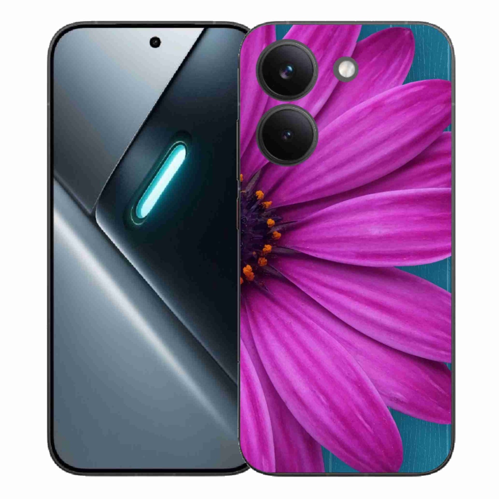 Gélový kryt mmCase na Xiaomi Poco X8 Pro - fialová margaréta