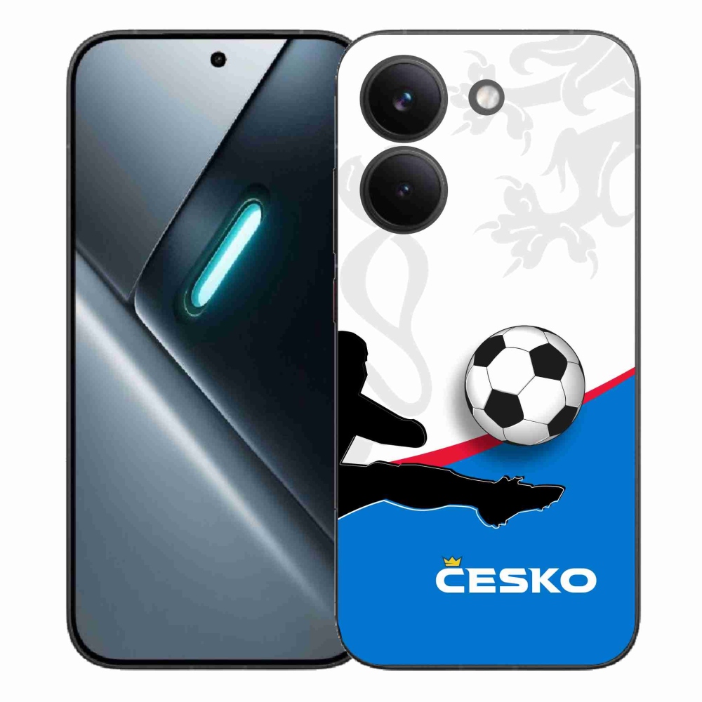 Gélový kryt mmCase na Xiaomi Poco X8 Pro - futbal Česko 3