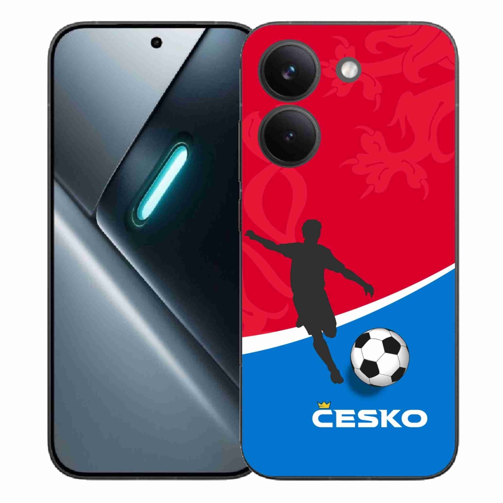 Gélový kryt mmCase na Xiaomi Poco X8 Pro - futbal Česko