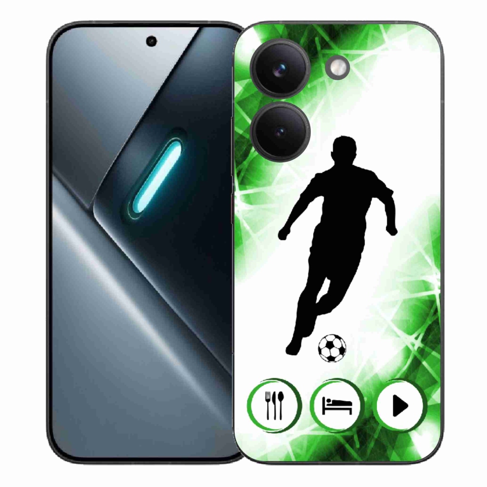 Gélový kryt mmCase na Xiaomi Poco X8 Pro - futbalista
