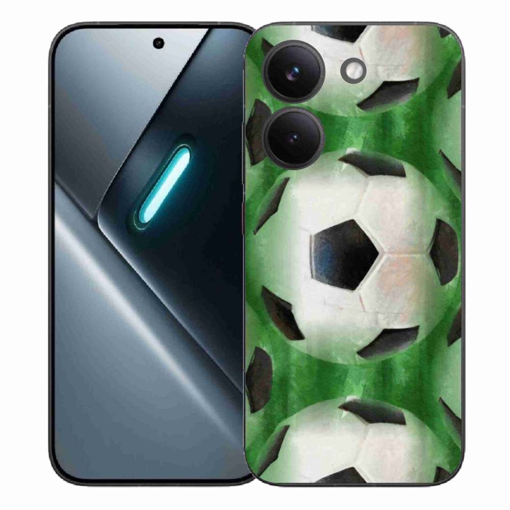 Gélový kryt mmCase na Xiaomi Poco X8 Pro - futbalová lopta