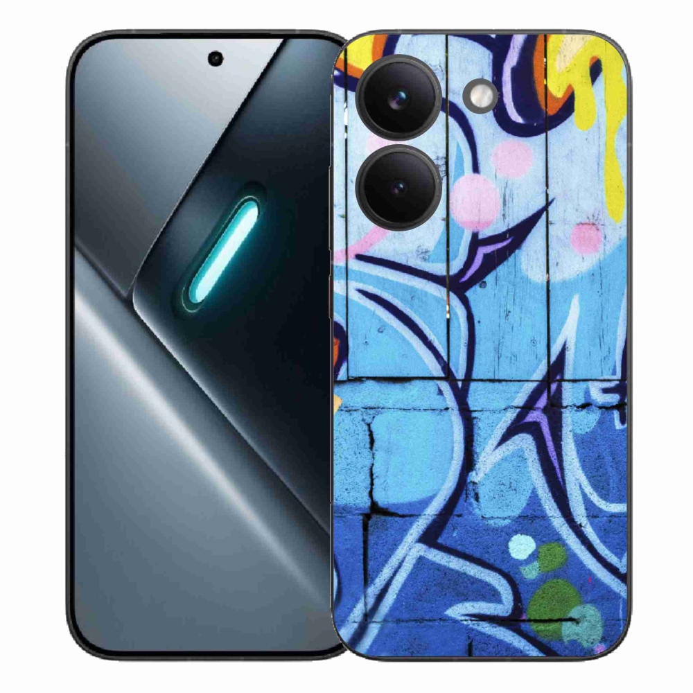 Gélový kryt mmCase na Xiaomi Poco X8 Pro - graffiti