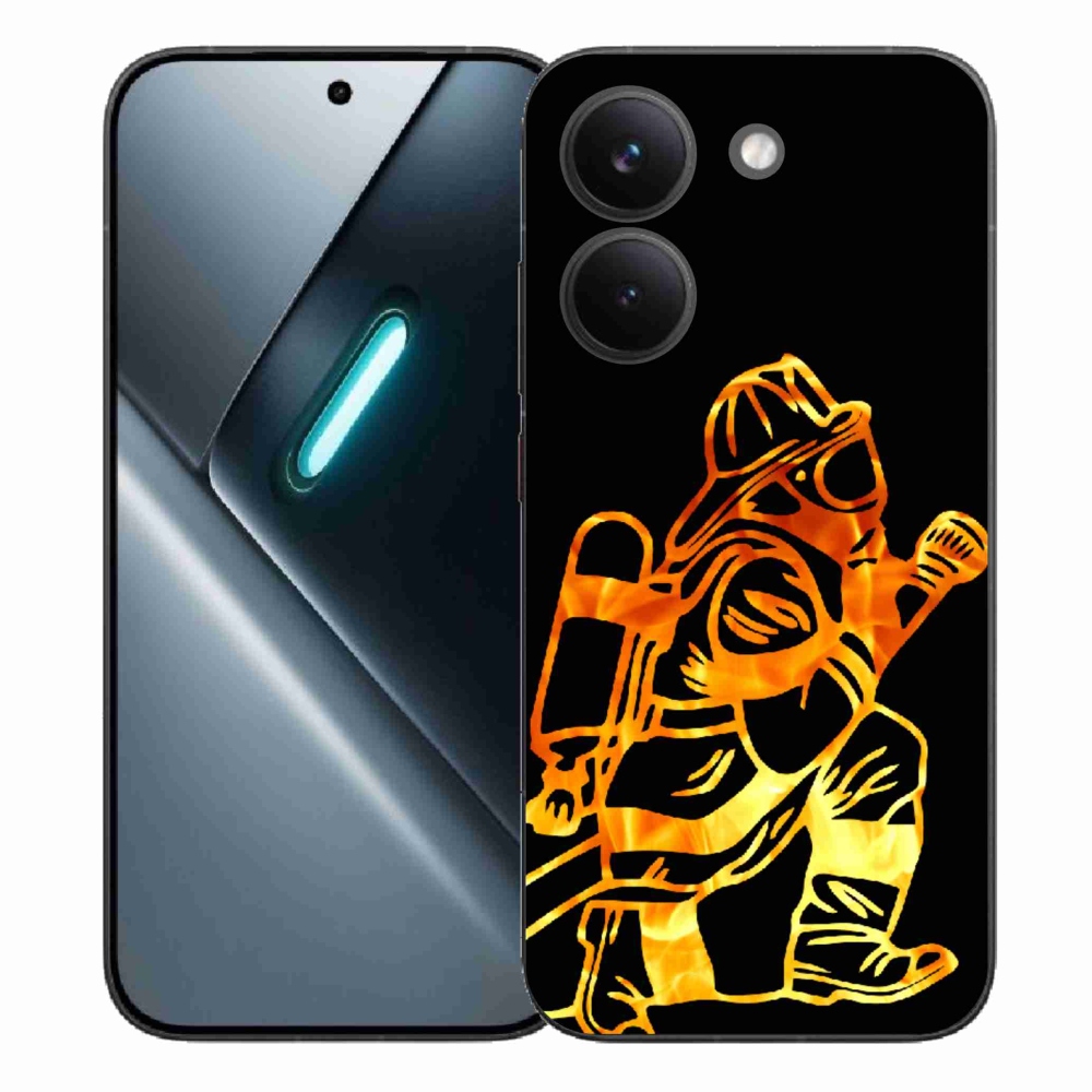 Gélový kryt mmCase na Xiaomi Poco X8 Pro - hasič 1