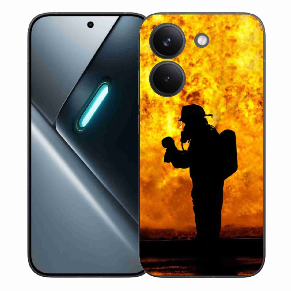 Gélový kryt mmCase na Xiaomi Poco X8 Pro - hasič