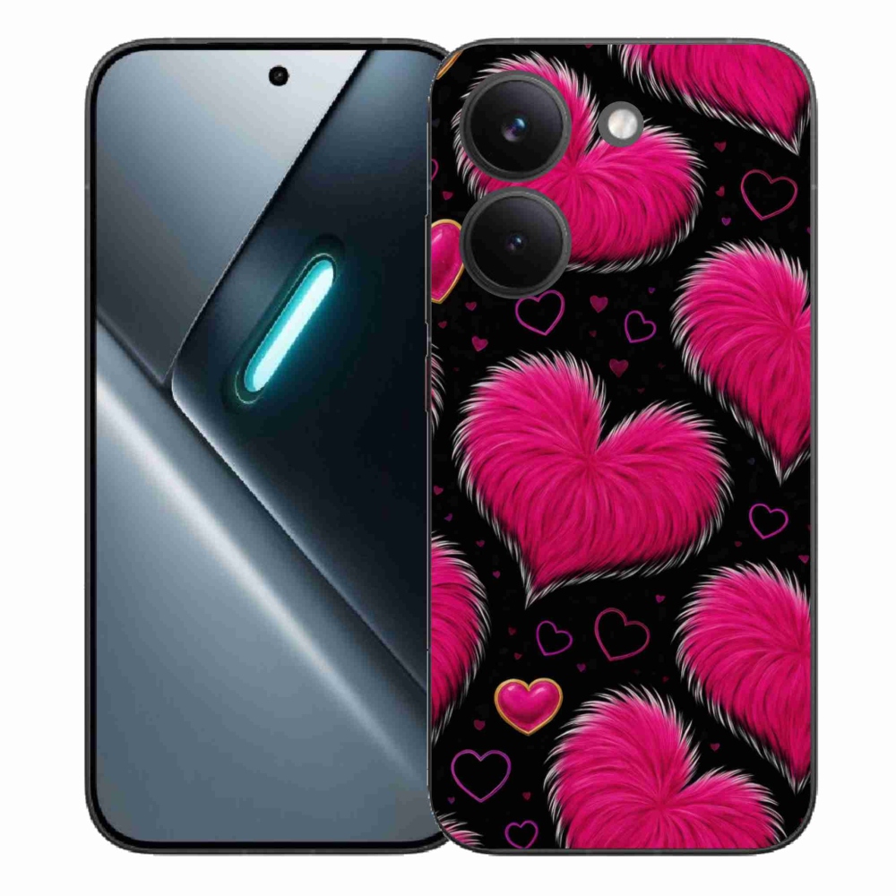 Gélový kryt mmCase na Xiaomi Poco X8 Pro - hebké srdce