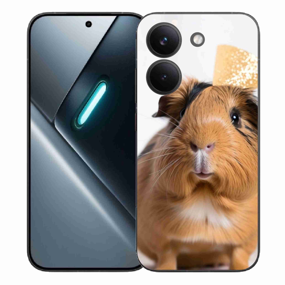 Gélový kryt mmCase na Xiaomi Poco X8 Pro - hnedé morča
