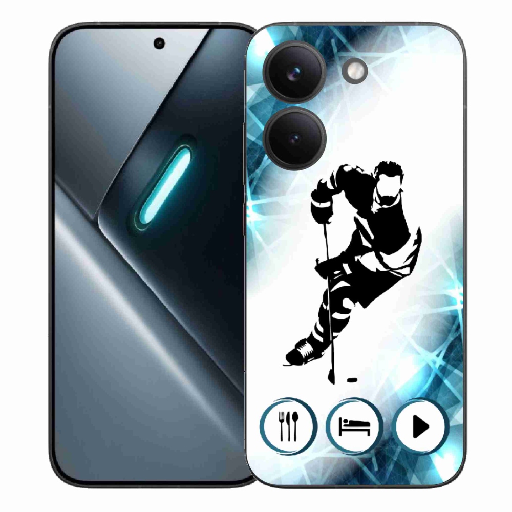 Gélový kryt mmCase na Xiaomi Poco X8 Pro - hokej 1