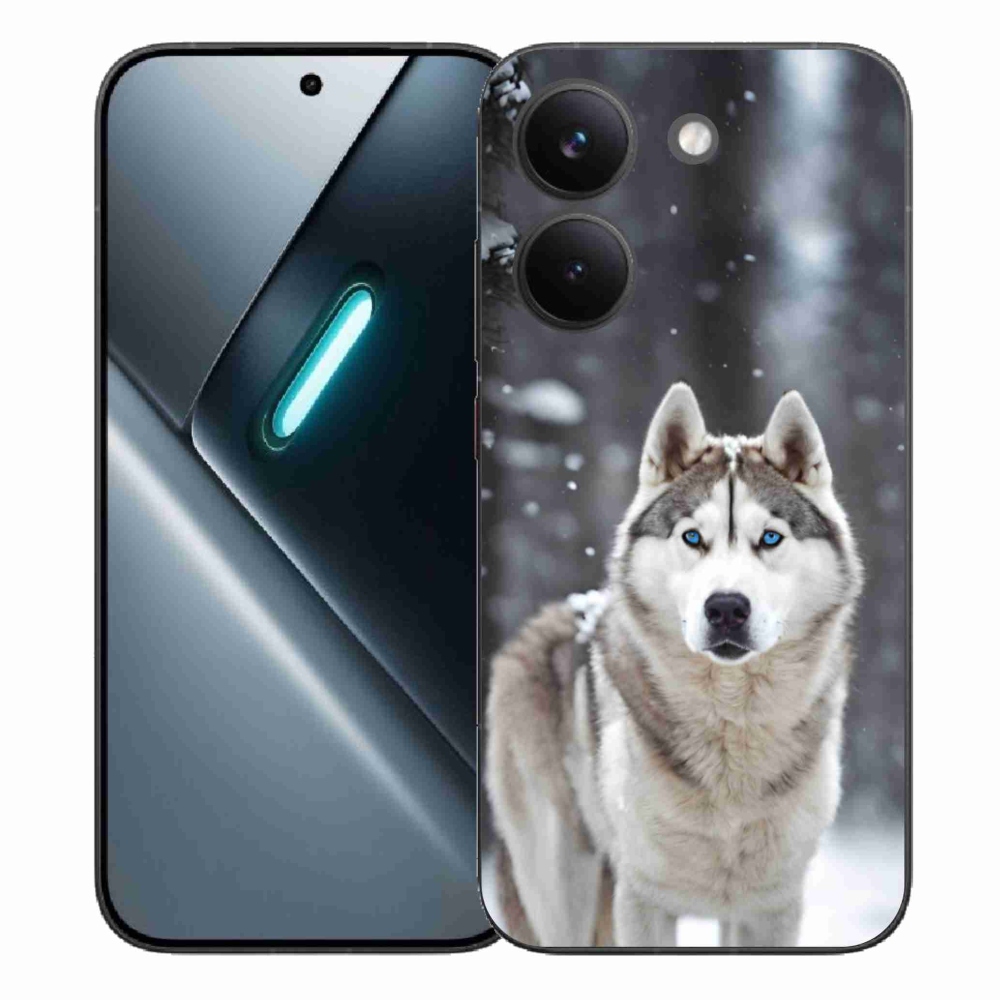 Gélový kryt mmCase na Xiaomi Poco X8 Pro - husky 2