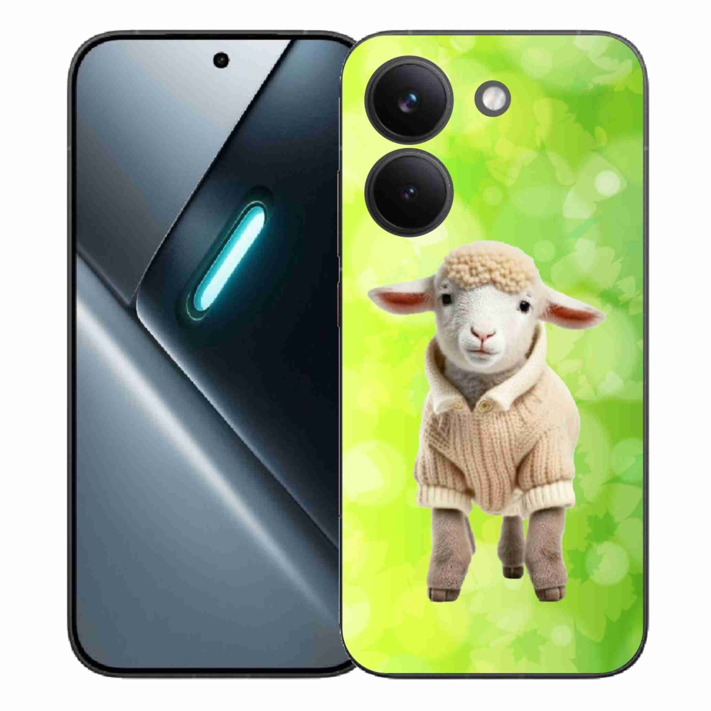 Gélový kryt mmCase na Xiaomi Poco X8 Pro - jahňa vo svetri