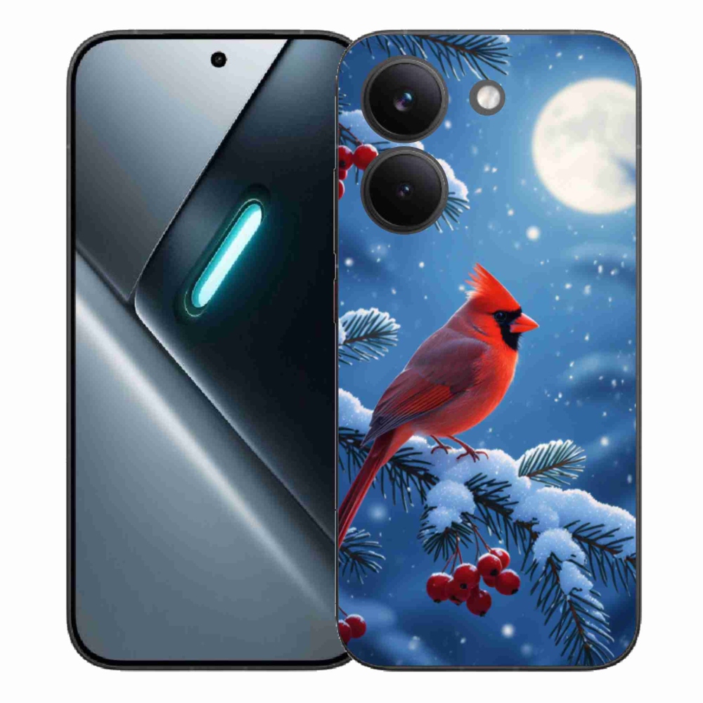 Gélový kryt mmCase na Xiaomi Poco X8 Pro - kardinál červený