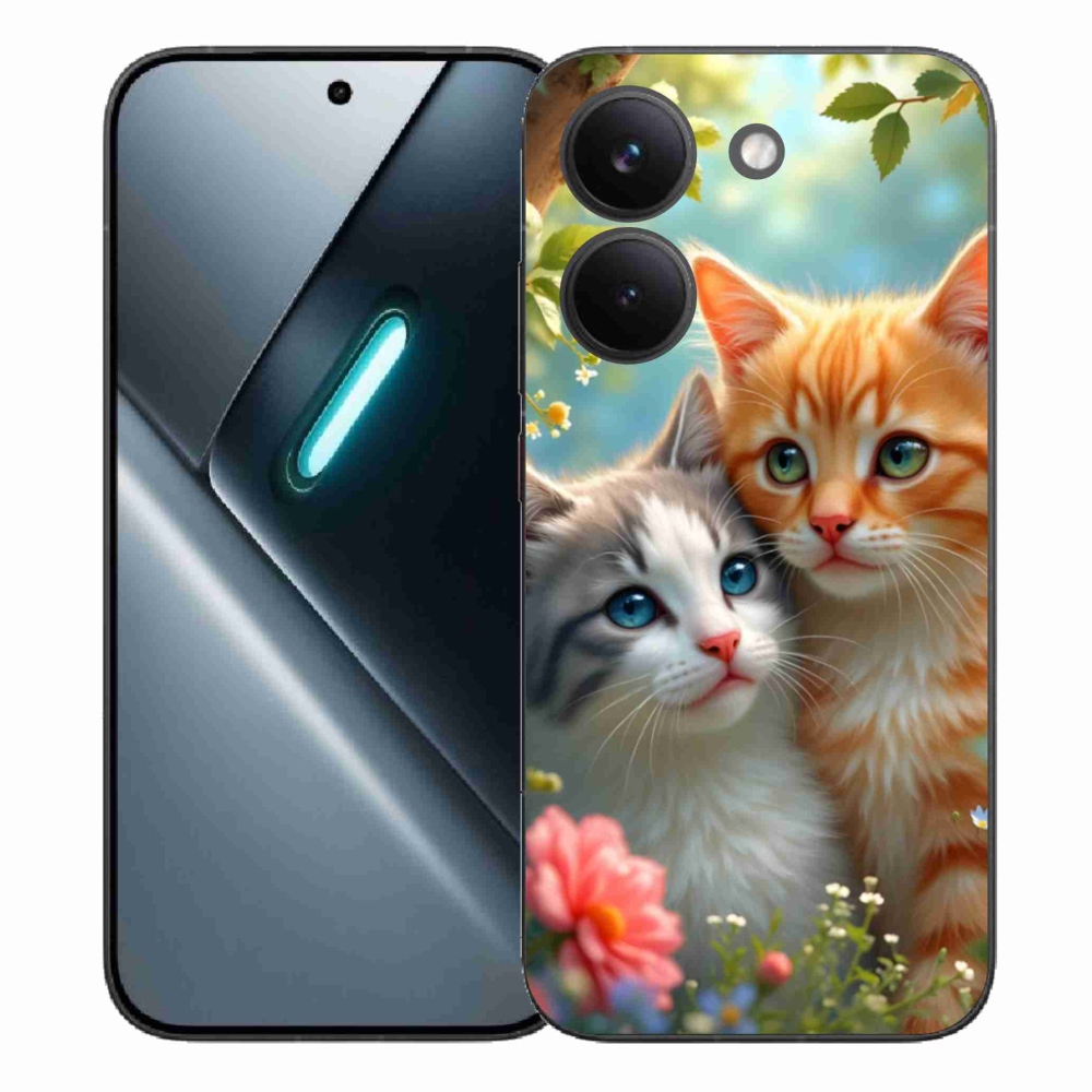 Gélový kryt mmCase na Xiaomi Poco X8 Pro - mačacia láska 2