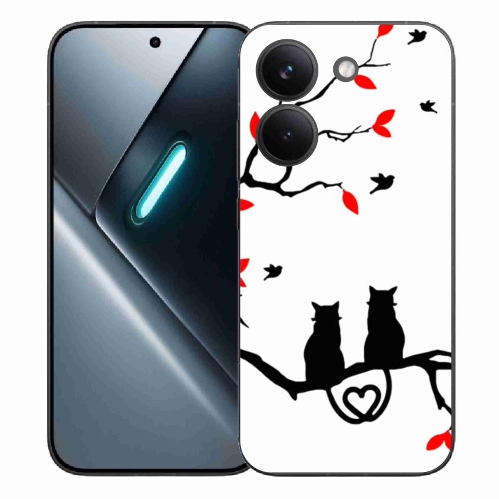 Gélový kryt mmCase na Xiaomi Poco X8 Pro - mačacia láska